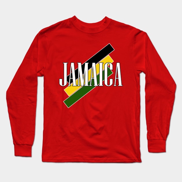 Jamaica design Long Sleeve T-Shirt by Redroomedia